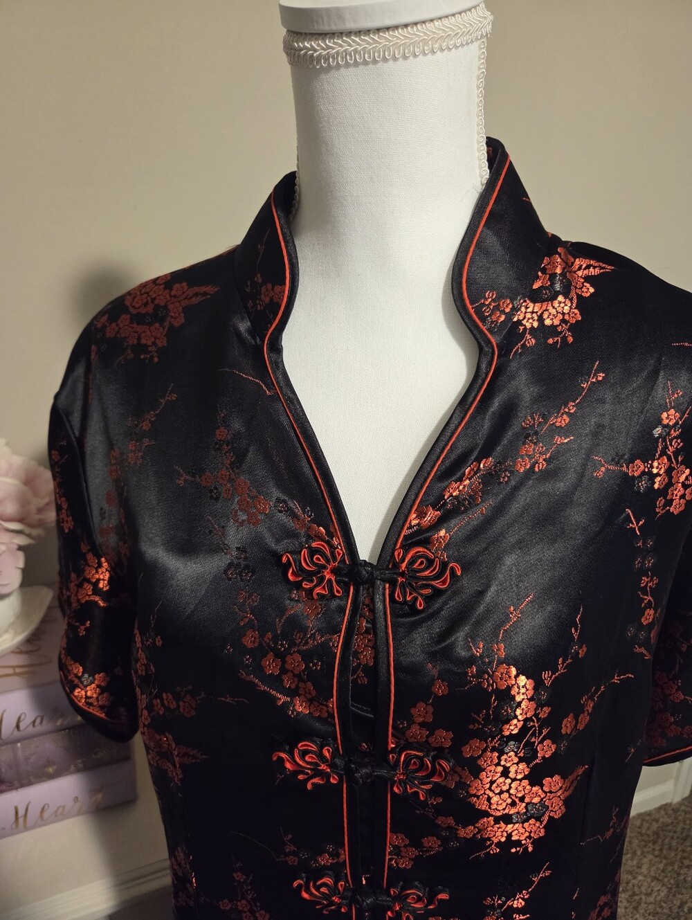 Kaftan Black And Red